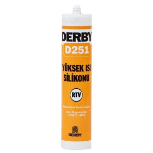 چسب سیلیکونی Derby D251 RTV 280ML