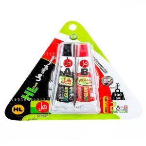 چسب دوقلو فولاد HL F2 14ml