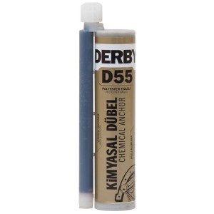 چسب کاشت میلگرد Derby D55 740gr