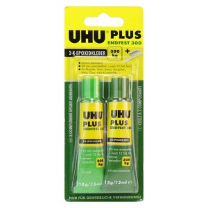 چسب دوقلو UHU Plus Endfest 300
