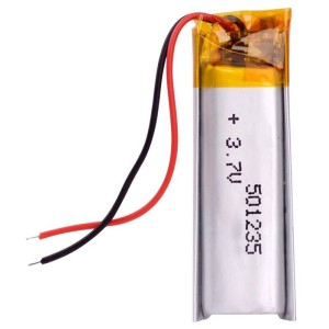باتری لیتیومی آدامسی ۲۸۰mAh 50*12*35mm 501235