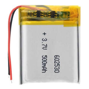 باتری لیتیومی آدامسی ۵۰۰mAh 60*25*30mm 602530