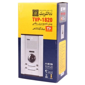 پنل آیفون تصویری تابا الکترونیک ۱ واحدی TVP-1820