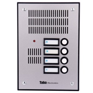 پنل آیفون صوتی تابا الکترونیک ۴ واحدی TL-534