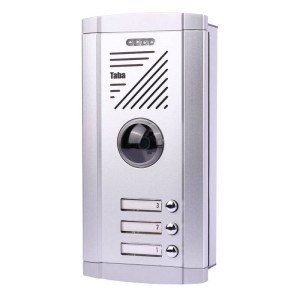 پنل آیفون تصویری تابا الکترونیک ۳ واحدی TVP-1820