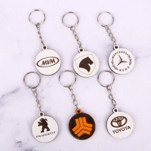 جا کلیدی چوبی طرح آرم ماشین