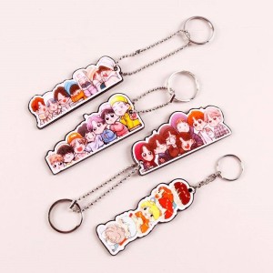 جا کلیدی چوبی طرح گروه BTS