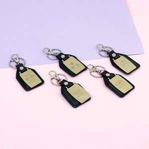 جا کلیدی چرمی استیل ورقی