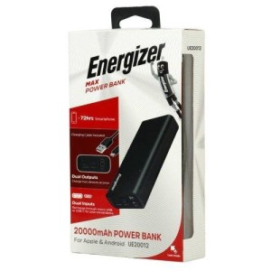 پاور بانک ۲۰۰۰۰ انرجایزر Energizer UE20012 10.5W