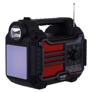 پاوربانک و رادیو اسپیکر بلوتوثی خورشیدی NNS NS-S57LS