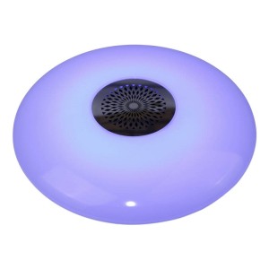 لامپ LED اسپیکر دار بلوتوثی UFO 24W E27 + ریموت کنترل