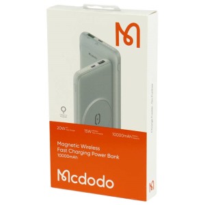 پاور بانک بی سیم فست شارژ ۱۰۰۰۰ مک دودو Mcdodo MC-877 QC4.0 PD 20W