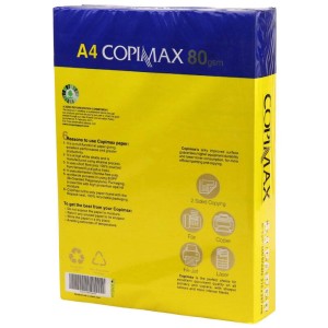 کاغذ COPIMAX 75g A4 زرد بسته ۵۰۰ عددی