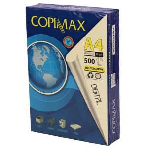 کاغذ COPIMAX 80g A4 آبی زنجان بسته ۵۰۰ عددی