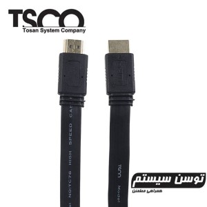 کابل تسکو فلت TSCO HDMI TC-72 3D 3m