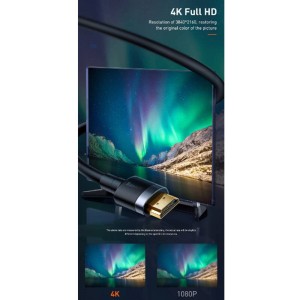 کابل Baseus Cafule Series CADKLF-G01 HDMI V2.0 4K 3m