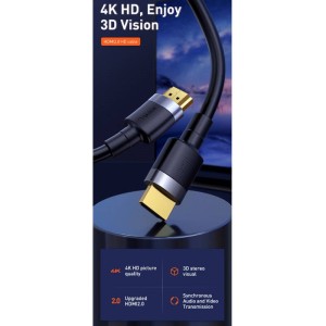 کابل Baseus Cafule Series CADKLF-H01 HDMI V2.0 4K 5m