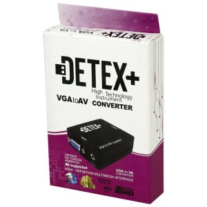 تبدیل Detex+ VGA to AV