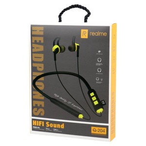هندزفری بلوتوث دورگردنی و رم خور Realme Q-204