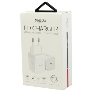 کلگی فست شارژ Yesido YC30 PD 20W Type-C