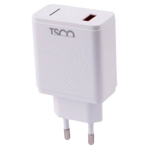 شارژر دیواری فست شارژ TSCO TTC 64 QC3 PD 3A 18W + کابل تایپ سی