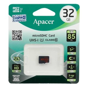 رم میکرو ۳۲ گیگ اپیسر Apacer R85 U1 C10 85MB/s