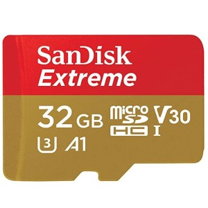 رم میکرو ۳۲ گیگ سن دیسک SanDisk Ultra V30 U3 A1 C10 100MB/s