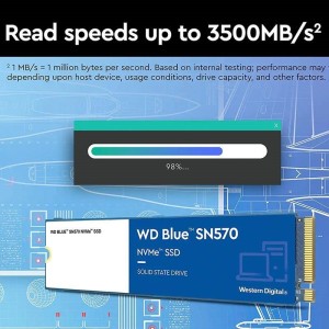 حافظه اس اس دی وسترن دیجیتال Western Digital Blue SN570 1TB M.2