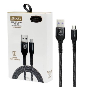 کابل میکرو یو اس بی فست شارژ Epimax EC-07 5A 1.2m