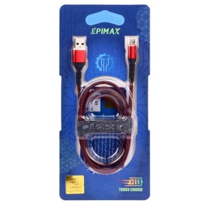 کابل میکرو یو اس بی فست شارژ Epimax EC-07 5A 1.2m