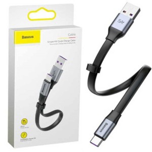 کابل Baseus HW Quick Charge BG1 Type-C 5A 23cm