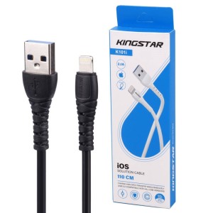 کابل آیفونی KingStar K101i 2.1A 1.1m