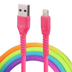 کابل آیفونی فست شارژ KingStar K106i 2.1A 1m