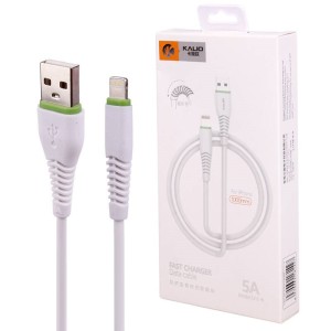 کابل آیفونی فست شارژ Kalio SJ12-i6 5A 1m