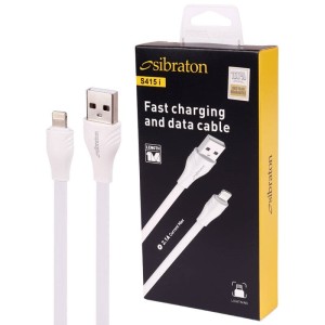 کابل آیفونی فست شارژ Sibraton S415 i 2.1A 1m