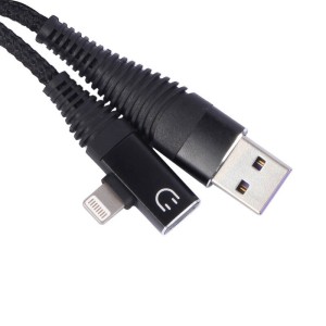 کابل تبدیل SX-11 USB To Dual Lightning 1m