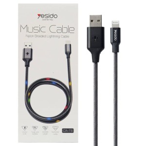 کابل آیفونی Yesido CA-T6 2.4A 1.2m