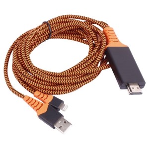 کابل تبدیل LD19A Lightning to HDMI 2m