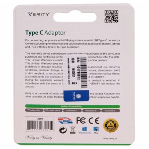 تبدیل Verity A309 OTG Type-C