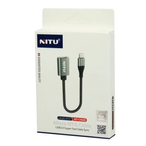 کابل تبدیل Nitu NT-CN20 OTG USB To MicroUSB