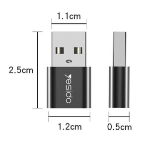 تبدیل Yesido GS09 Type-C To USB