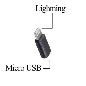 تبدیل Remax MicroUSB To Lightning بسته ۱۰ عددی