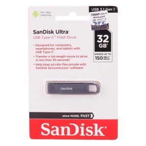 فلش ۳۲ گیگ سن دیسک SanDisk Ultra OTG Type-C