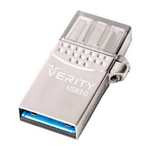 فلش ۳۲ گیگ وریتی Verity O511 Dual Drive OTG Type-C USB3