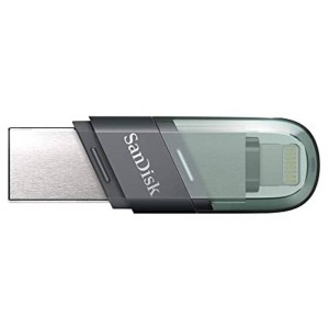 فلش ۶۴ گیگ سن دیسک SanDisk iXpand Flip OTG Lightning USB3.1