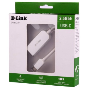 کابل تبدیل شبکه D-Link DUB-E250 Type-C To LAN