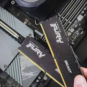 رم کامپیوتر Kingston FURY Beast 16GB DDR5 5200MHz CL40 Single