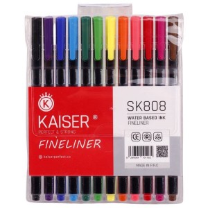 روان نویس کایزر Kaiser SK 808 0.5mm بسته ۱۲ عددی