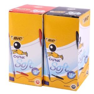 خودکار بیک Bic Cristal Soft 1.2mm بسته ۵۰ عددی