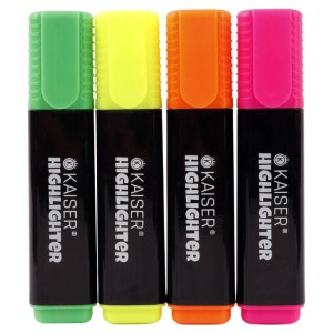 ماژیک هایلایت کایزر Kaiser SK814 بسته ۴ عددی